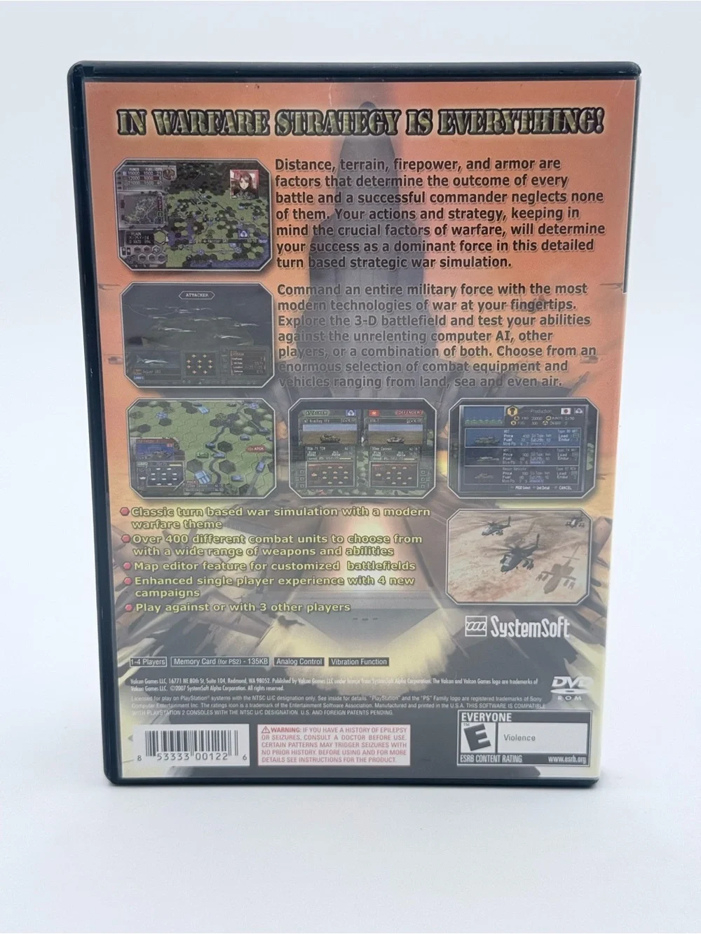 Dai Senryaku: Exceed VII -- Modern Military Tactics (Sony PlayStation 2, 2007)